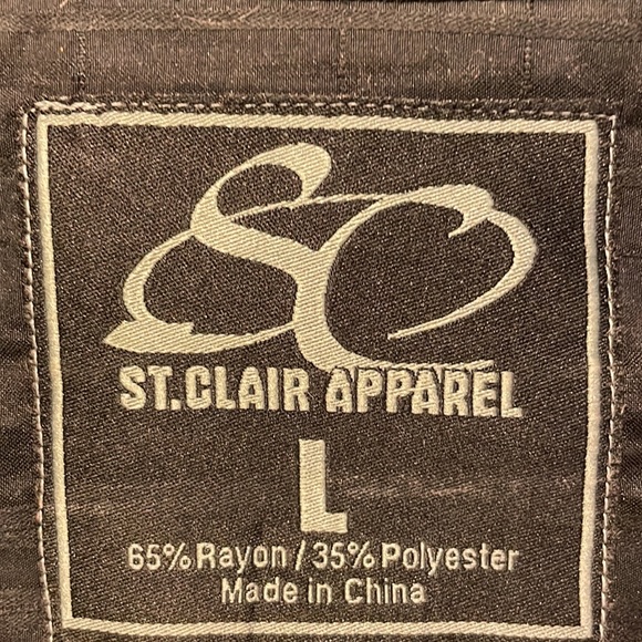 Vintage Indianapolis Motor Speedway Black button up short shirt size L - Picture 5 of 6